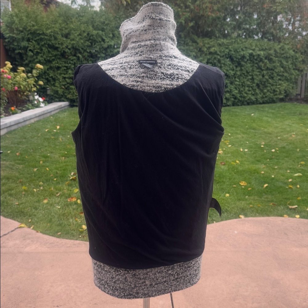 CLUB MONACO Women’s Moto Full Zip Jacket M Mint Condition - Picture 5 of 9